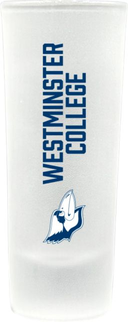 Westminster College Blue Jays Frosted Collector's Glass