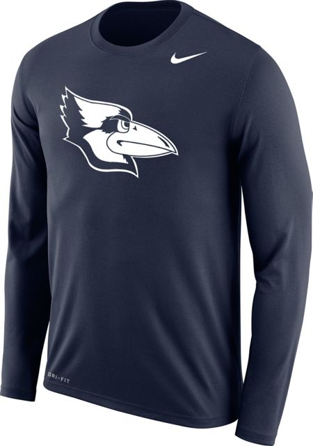 blue dri fit long sleeve