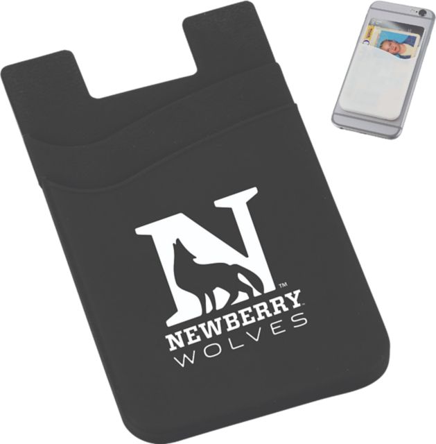 Newberry College Silicone Card Wallet