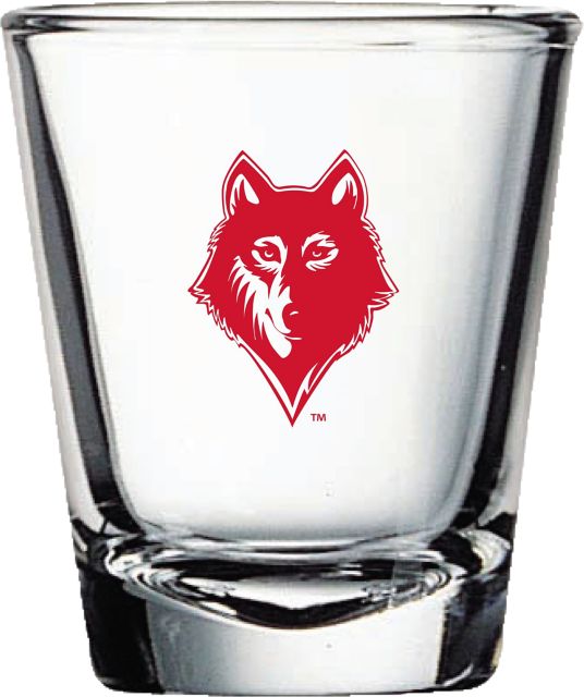 Newberry College Wolves 1.5 oz. Collector's Glass