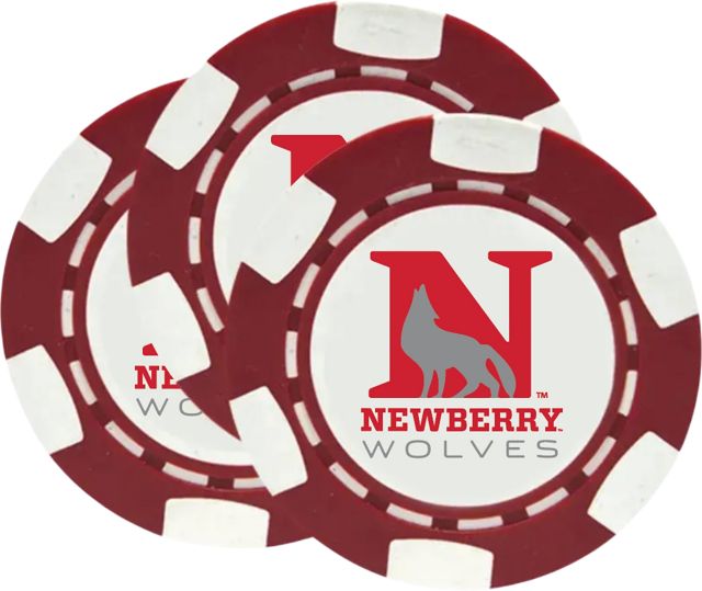 Newberry College Chip Ball Marker 3 Pack