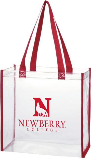 Newberry College Clear Tote