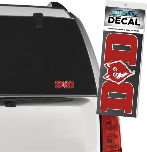 Newberry College Wolves Dad Decal
