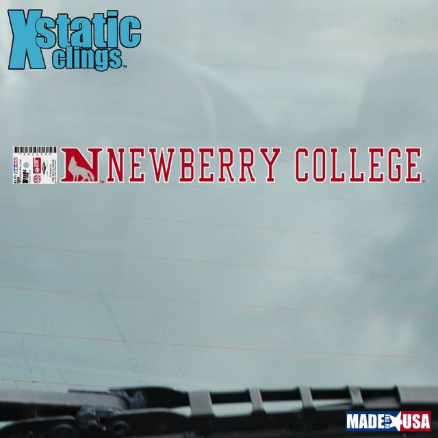 Newberry College Wolves Strip Decal
