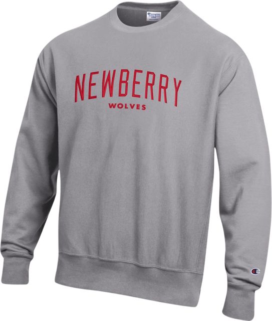 Newberry College Wolves Reverse Weave Crewneck Sweatshirt