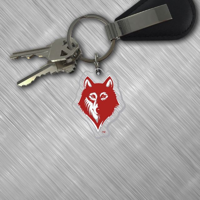 Newberry College Wolves Keychain
