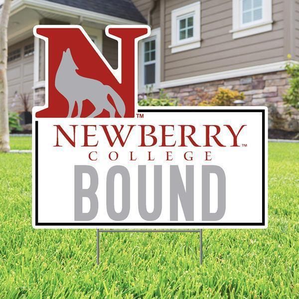 Newberry College Bound 22 x 19 Lawn Sign