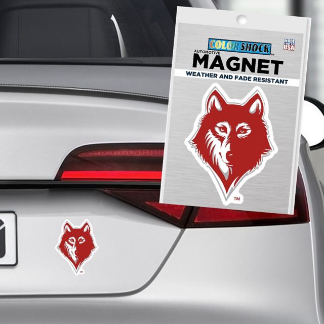 Newberry College Wolves 4" x 4" Magnet