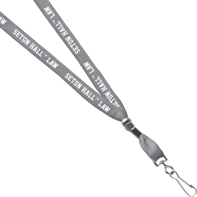 Seton Hall Law School 3-8'' J Hook Lanyard