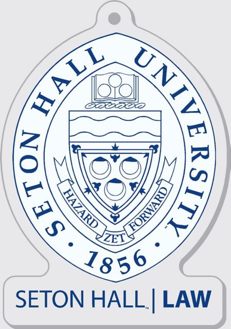 Seton Hall Law School 3 in. x 4in. Ornament