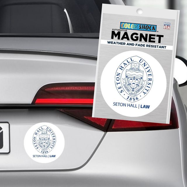 Seton Hall Law School 4" x 4" Magnet