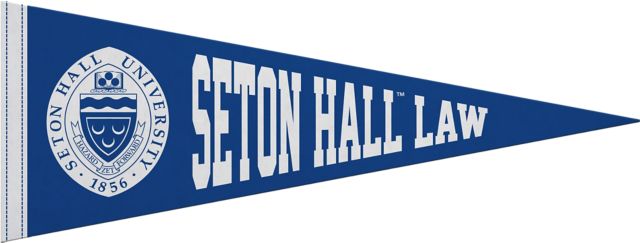 Seton Hall Law School 9"X24" Full Color Pennant