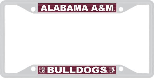 Alabama A&M University Bulldogs License Plate Frame