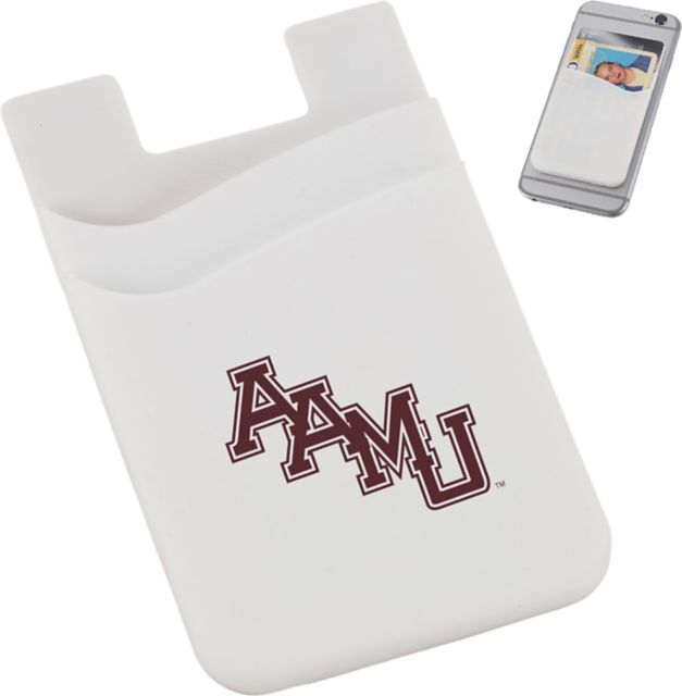 Alabama A&M University Silicone Card Wallet
