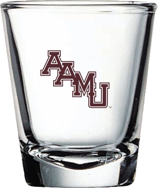 Alabama A&M University 1.5 oz. Collector's Glass