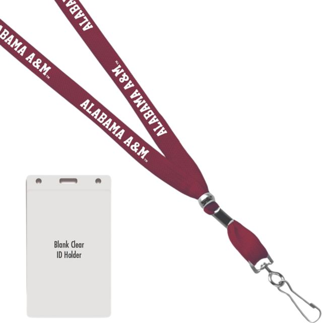 Alabama A&M University Card Dispenser Lanyard