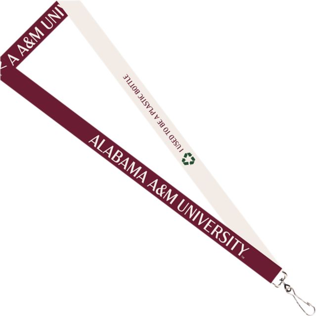 Alabama A&M University Recycled Lanyard