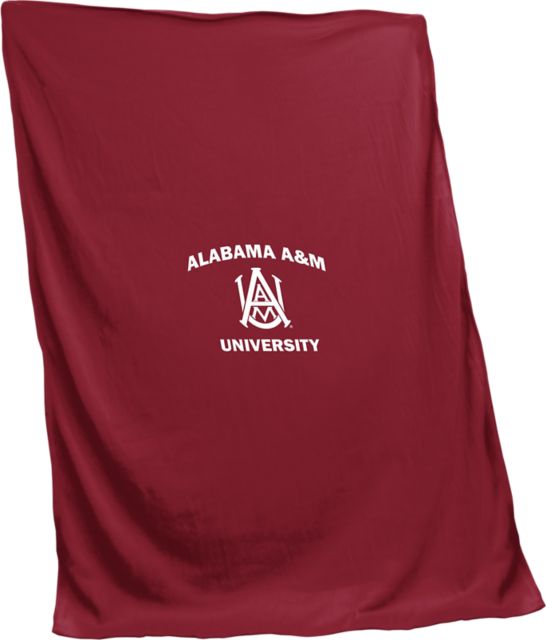 Alabama A&M University 84 x 54 Sweatshirt Blanket