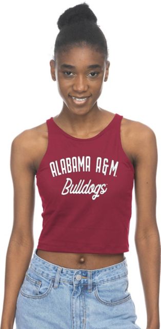 Alabama A&M University Women's Bulldogs Cropped Top