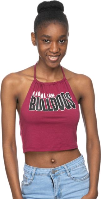 Alabama A&M University Women's Bulldogs Halter Top