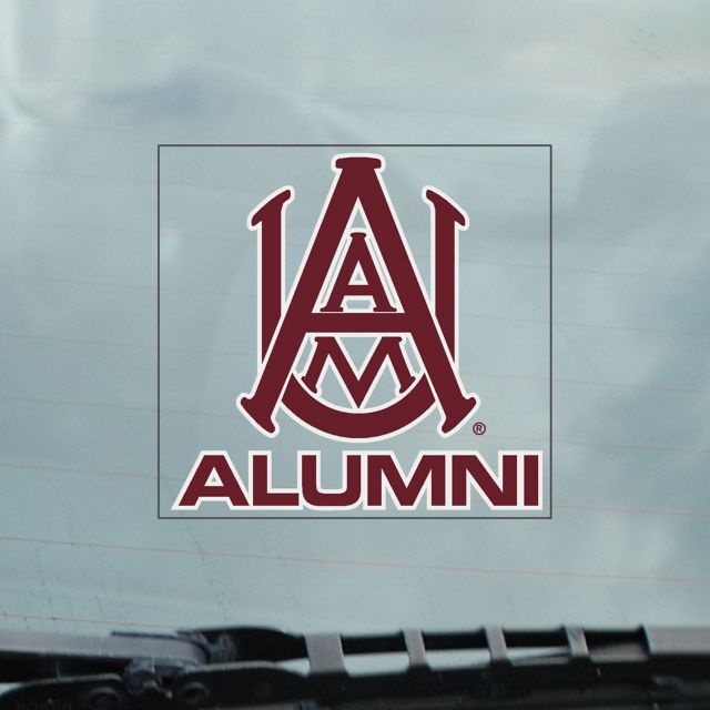 Alabama A&M University Bulldogs Cling Decal