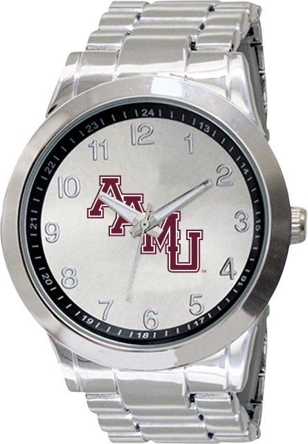 Alabama A&M University 44mm Men's Stainless Steel Watch
