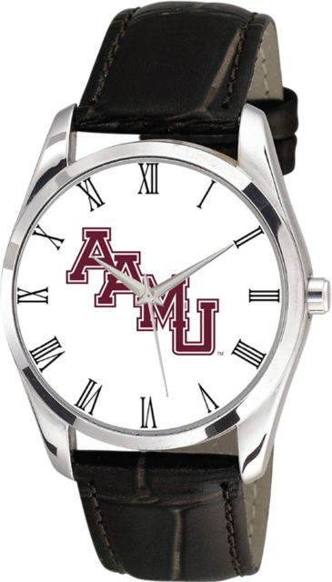 Alabama A&M University 26mm Ladies Leather Watch