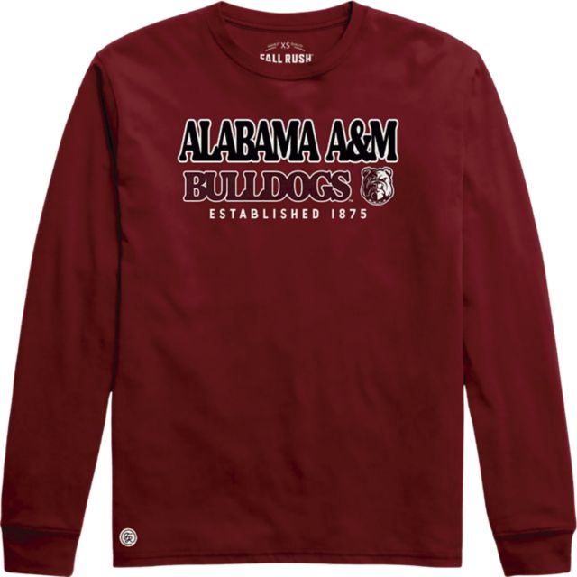 Alabama A&M University Bulldogs Long Sleeve T-Shirt