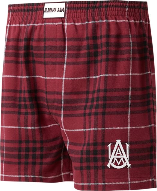 Alabama A&M University Flannel Boxer Shorts