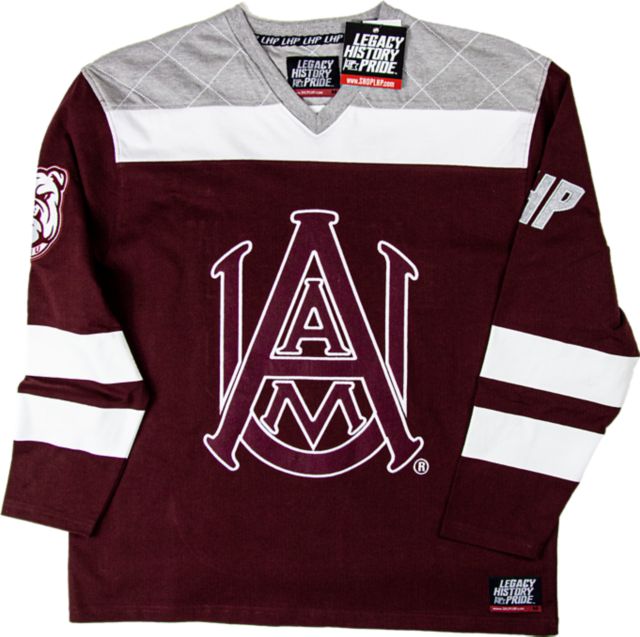 Alabama A&M University Vintage Football Jersey Long Sleeve T-Shirt