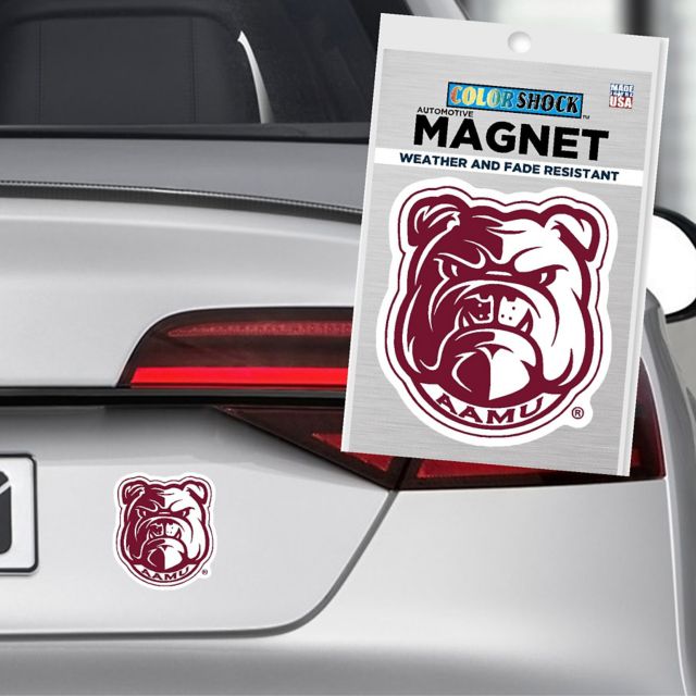 Alabama A&M University 4x4 Small Bulldogs Magnet