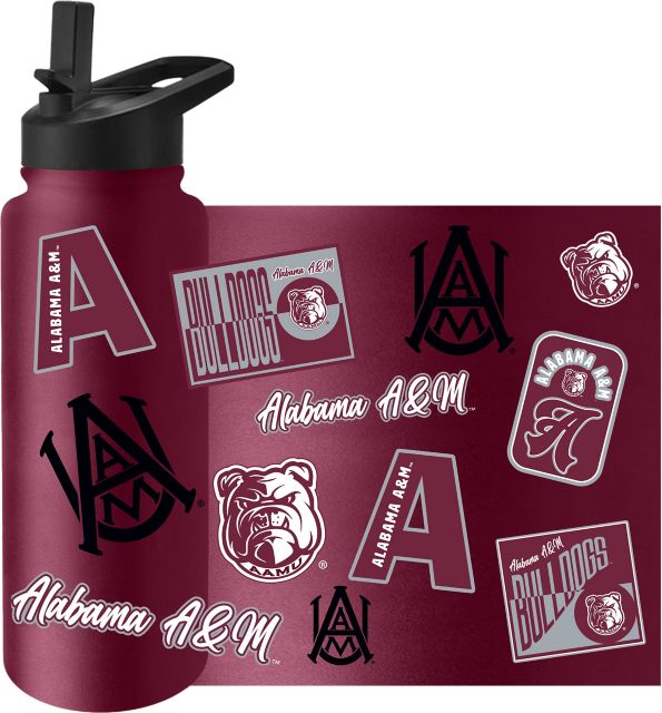 Alabama A&M University 34oz Dreamweave Quencher Bottle
