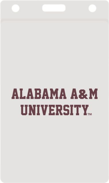 Alabama A&M University Thumb Notch Card Guard