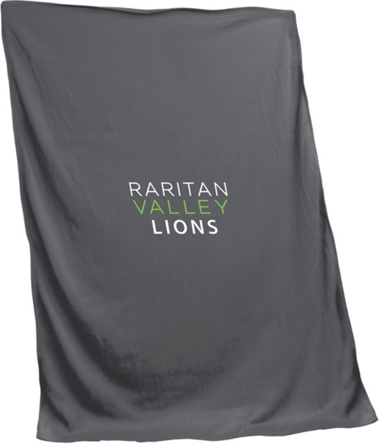 Raritan Valley Community College 84x54 Golden Lions Sweatshirt Blanket