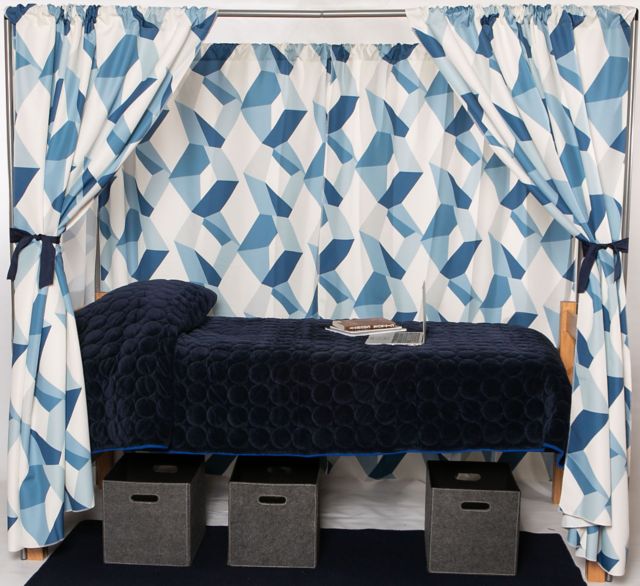 BED CANOPY OCNHELIX PANEL BL P