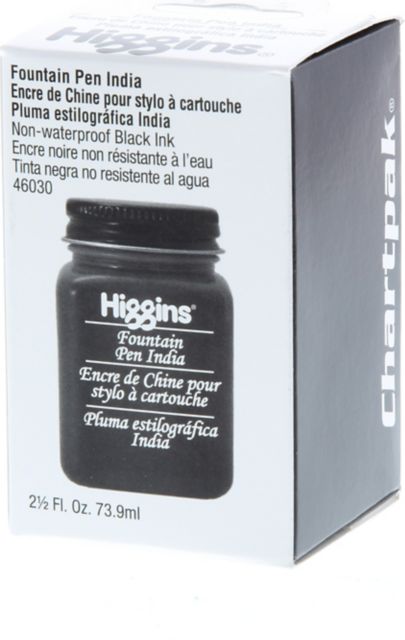HIGGINS FOUNTAIN PEN INDIA INK 2.5OZ