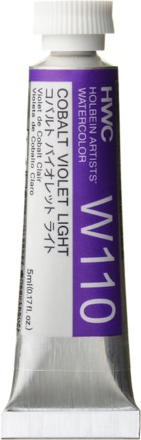 Holbein Artists' Watercolor Pastel Colors, Set of 12, 5ml Tubes