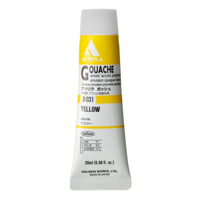 ACRYLA DESIGNER 20ML YELLOW