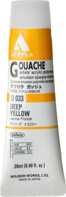Acryla Designer 20Ml Deep Yellow