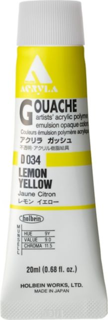Acryla Designer 20Ml Lemon Yellow