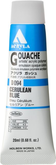 Acryla Designer 20mL Cerulean Blue