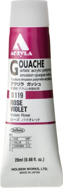 Acryla Designer 20Ml Rose Violet