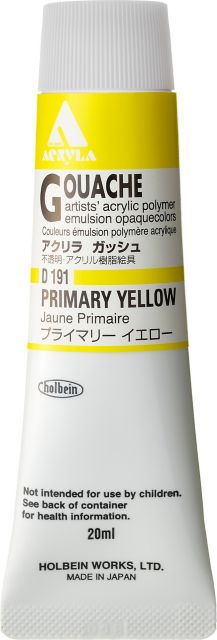 Acryla Designer 20mL Primary Yellow