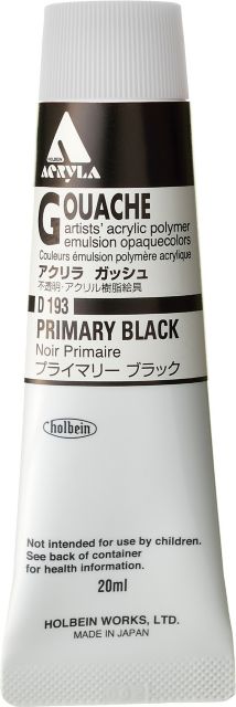 Acryla Designer 20mL Primary Black