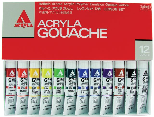 Acryla Designer Lesson 12/Set- 20mL