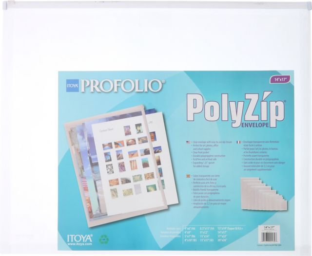 ART PROFOLIO POLYZIP ART 14X17