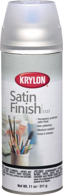 SPRAY SATIN FINISH 11OZ