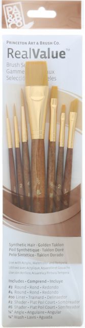 BRUSH GOLD TAKLON VALUE 7 PACK