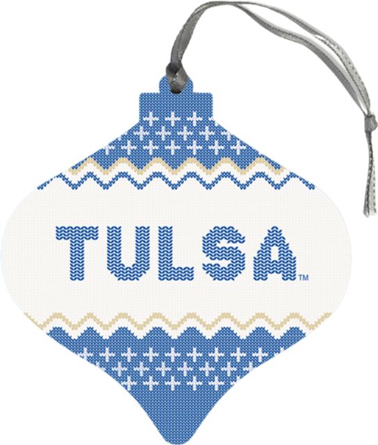 University of Tulsa Bulb Ornament