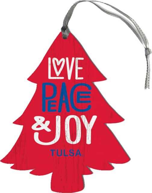 University of Tulsa Tree Ornament